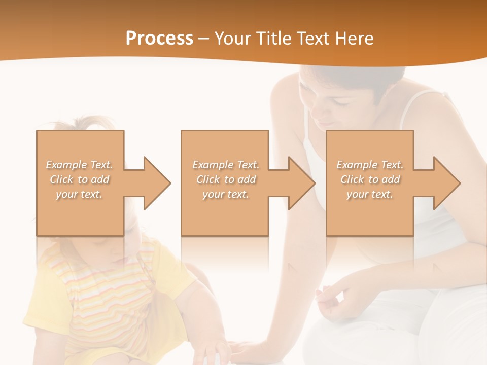 Male Clip Art Kid PowerPoint Template