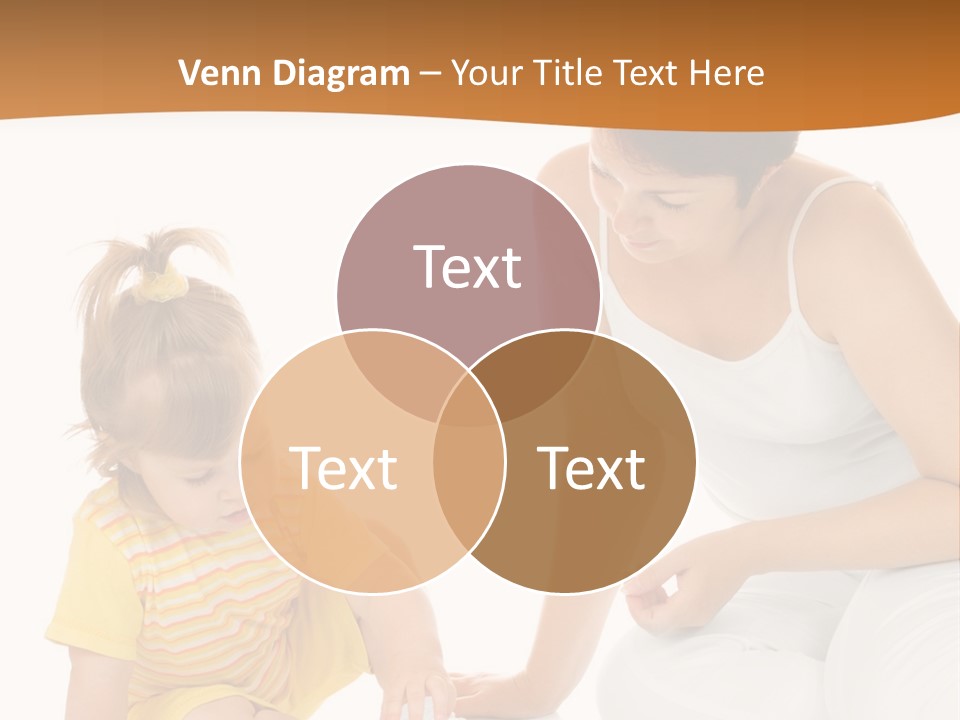 Male Clip Art Kid PowerPoint Template