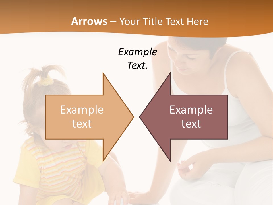 Male Clip Art Kid PowerPoint Template