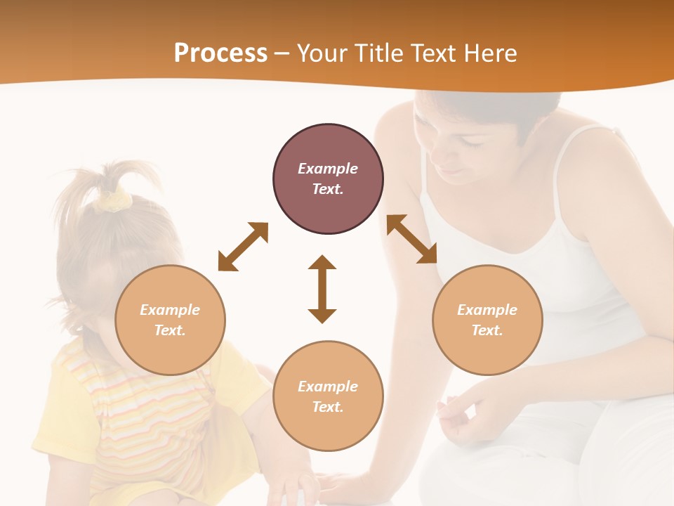 Male Clip Art Kid PowerPoint Template