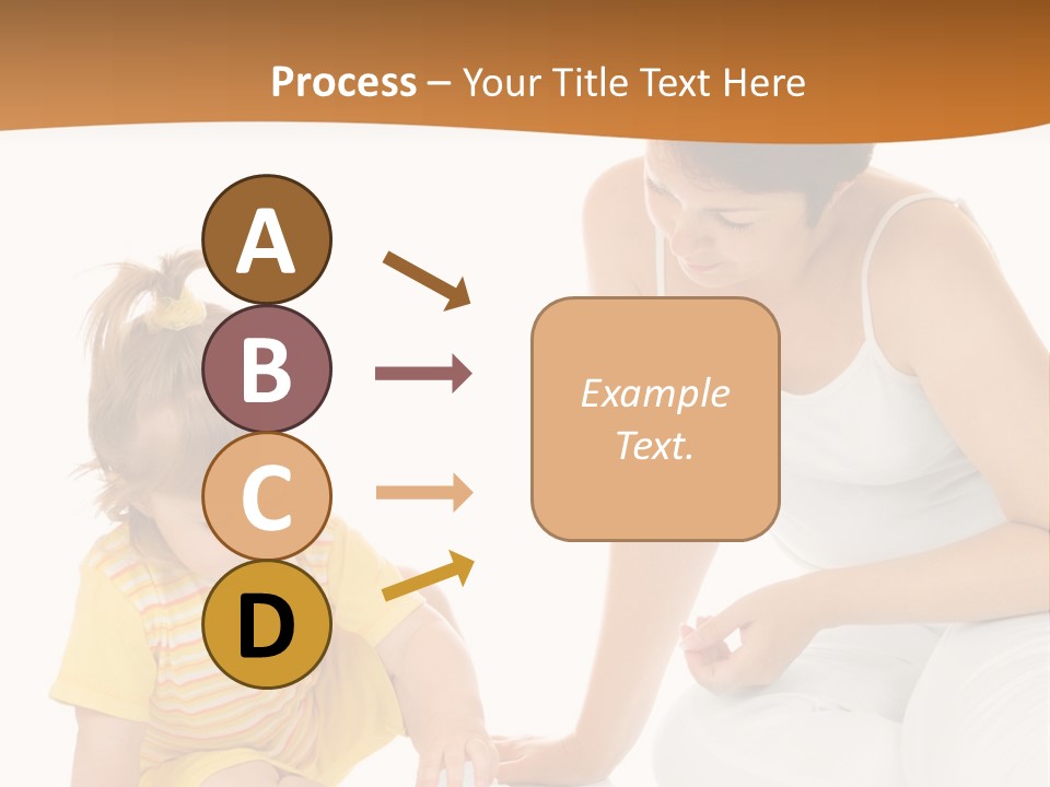 Male Clip Art Kid PowerPoint Template