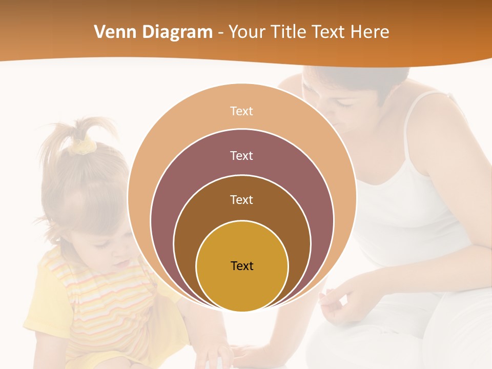 Male Clip Art Kid PowerPoint Template