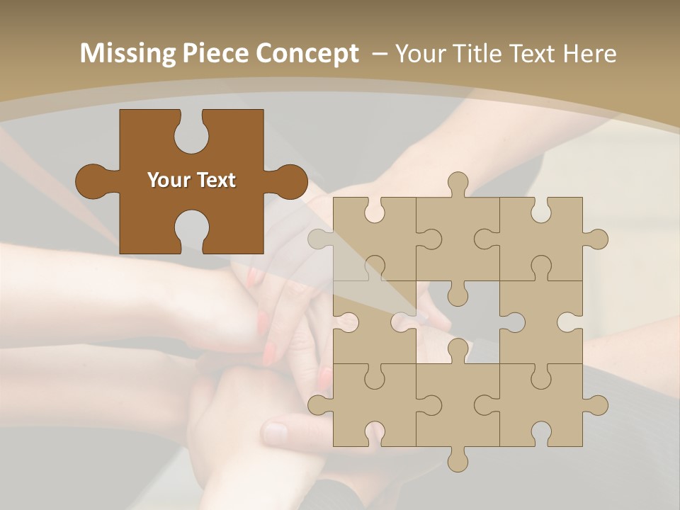 Cutout Overweight Sleeping PowerPoint Template