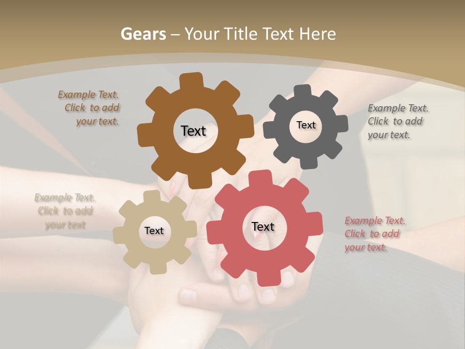 Cutout Overweight Sleeping PowerPoint Template