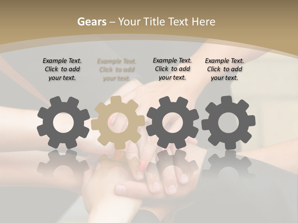 Cutout Overweight Sleeping PowerPoint Template