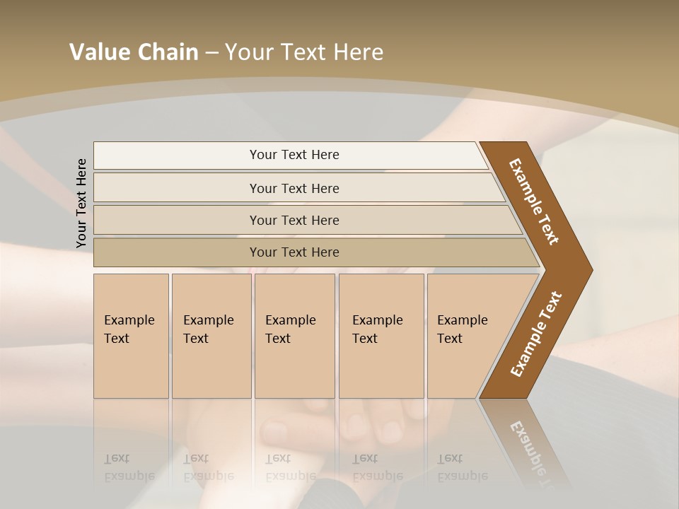 Cutout Overweight Sleeping PowerPoint Template