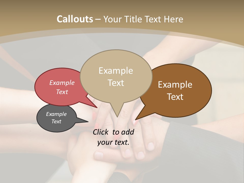 Cutout Overweight Sleeping PowerPoint Template