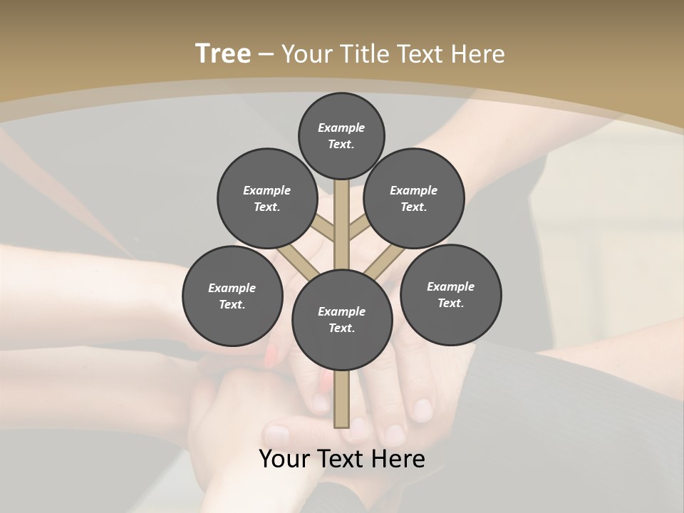 Cutout Overweight Sleeping PowerPoint Template