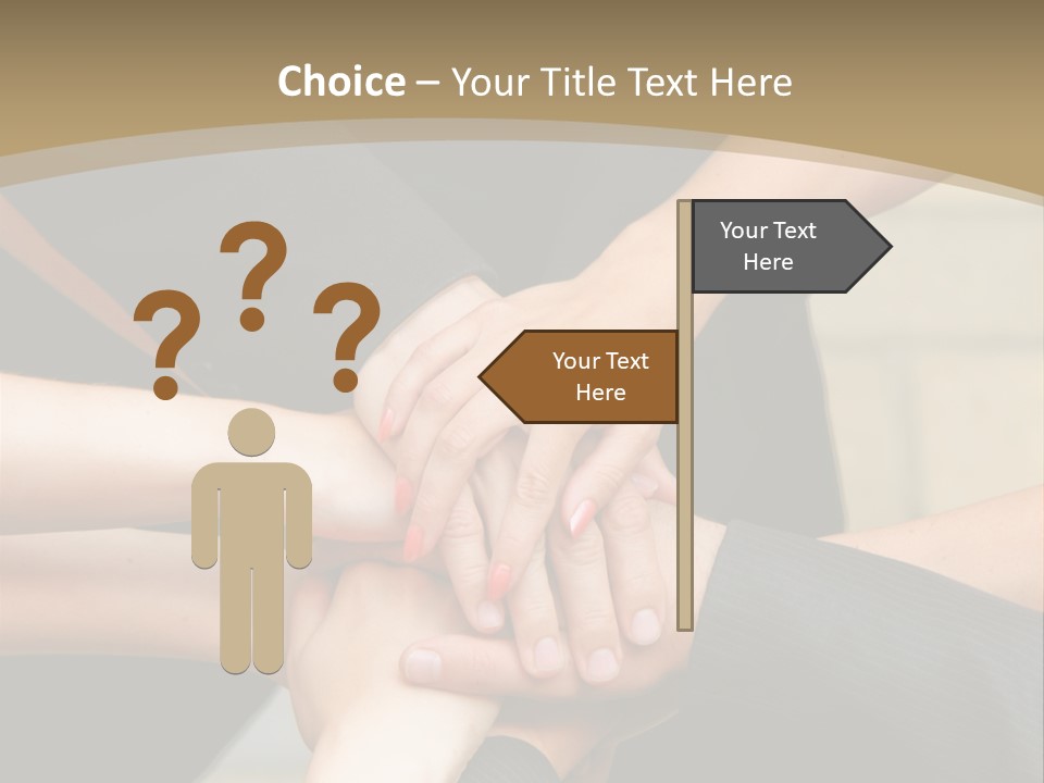 Cutout Overweight Sleeping PowerPoint Template