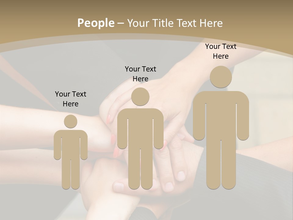 Cutout Overweight Sleeping PowerPoint Template