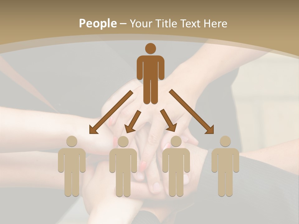 Cutout Overweight Sleeping PowerPoint Template