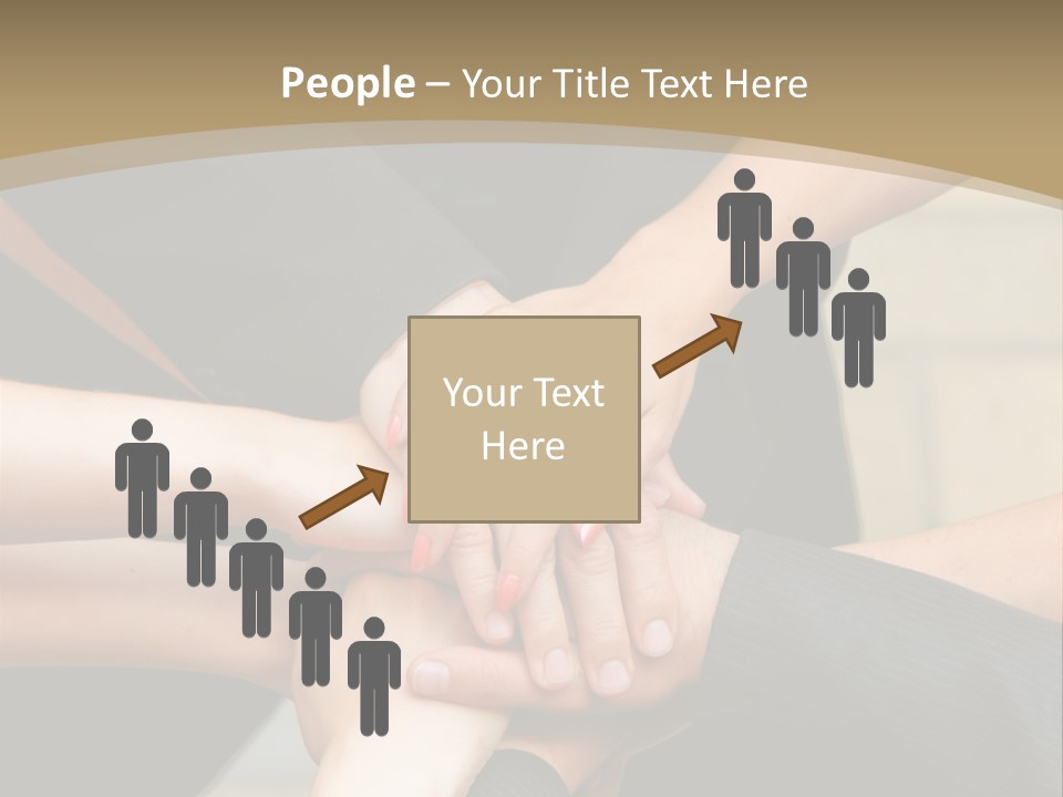 Cutout Overweight Sleeping PowerPoint Template