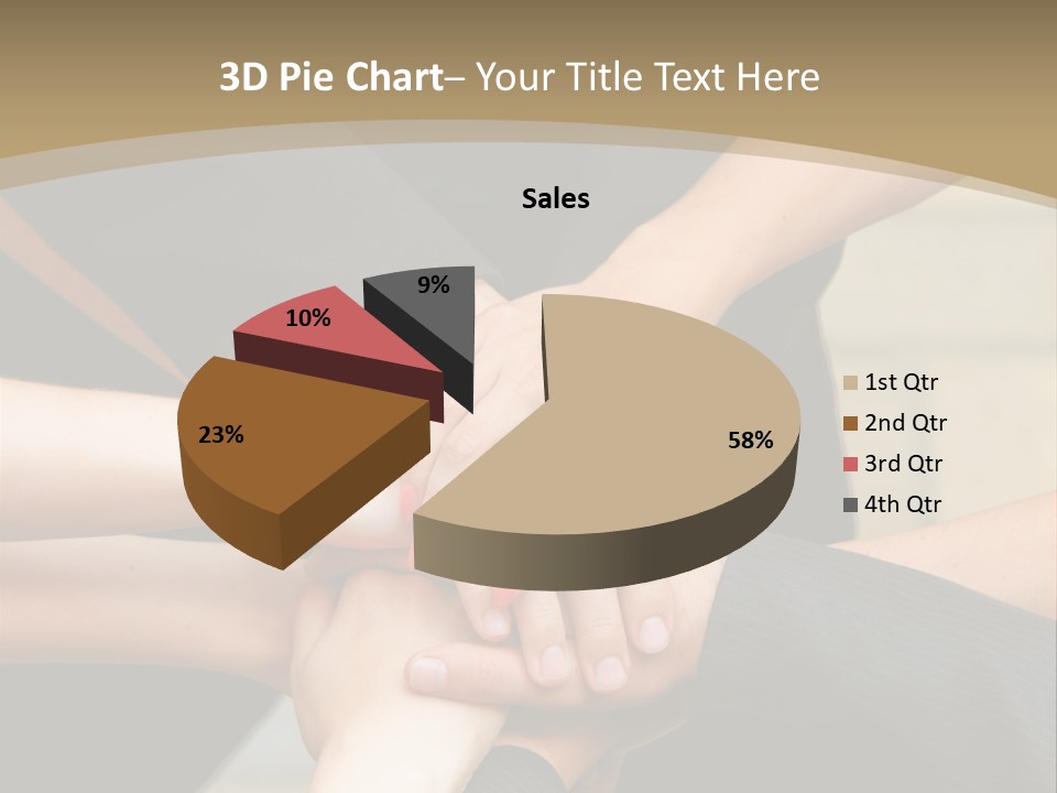 Cutout Overweight Sleeping PowerPoint Template