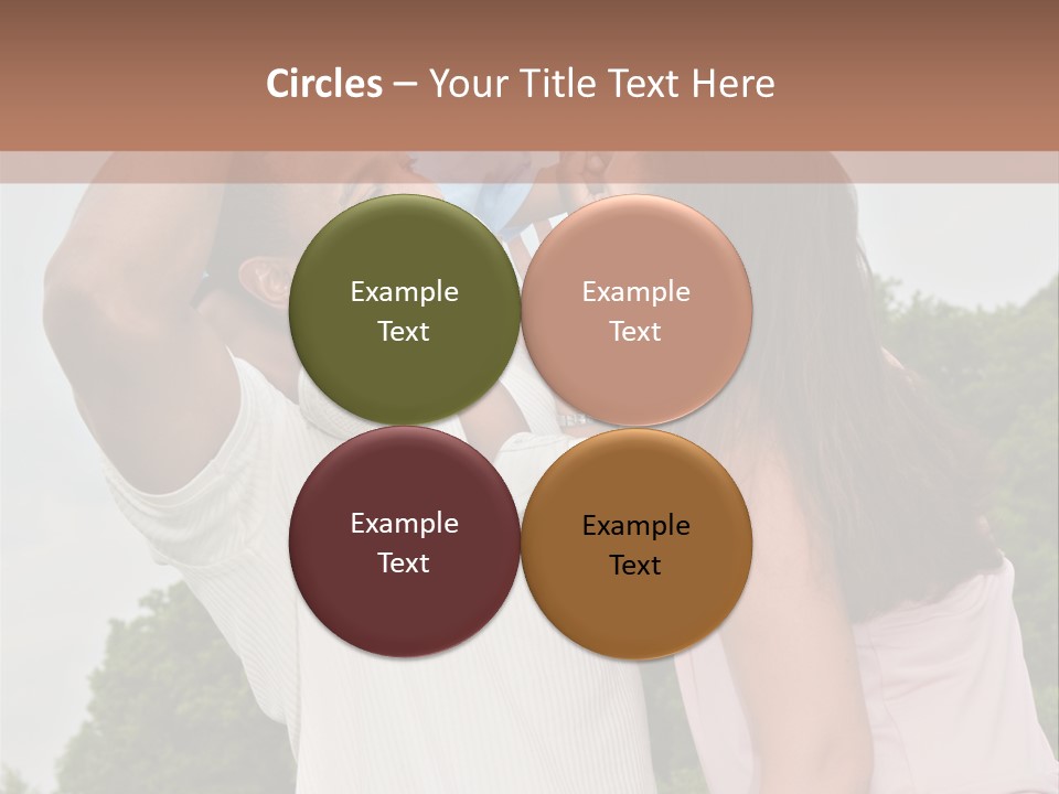 Plump Cartoon Cutout PowerPoint Template