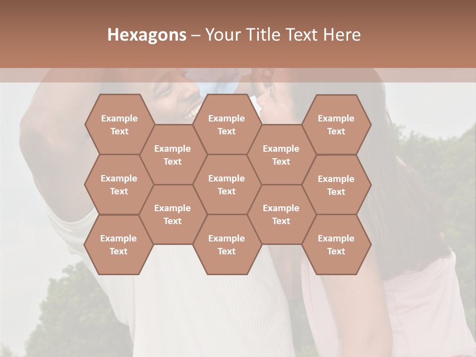 Plump Cartoon Cutout PowerPoint Template