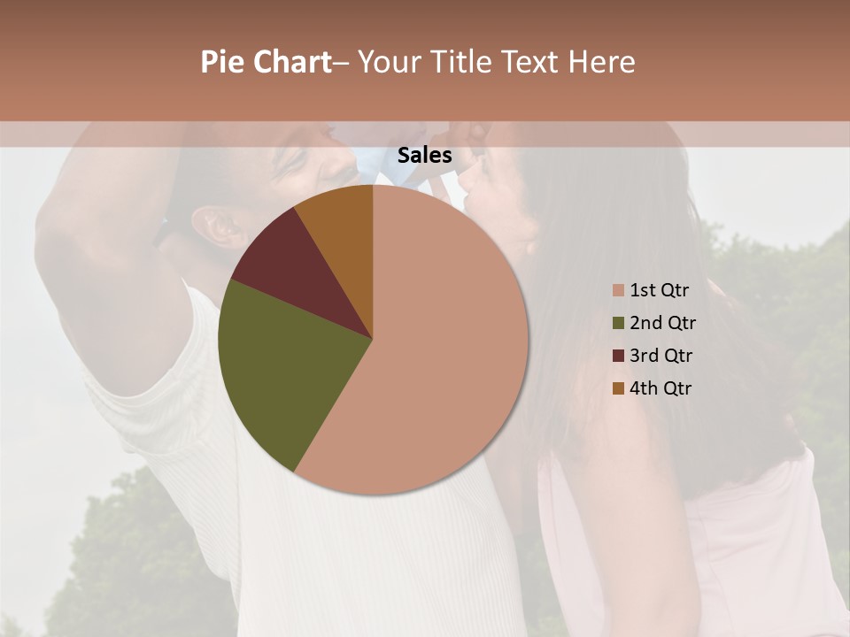 Plump Cartoon Cutout PowerPoint Template