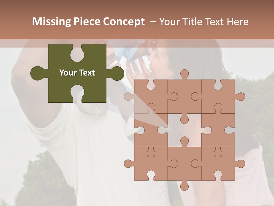 Plump Cartoon Cutout PowerPoint Template