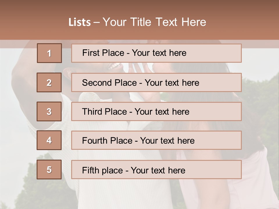 Plump Cartoon Cutout PowerPoint Template