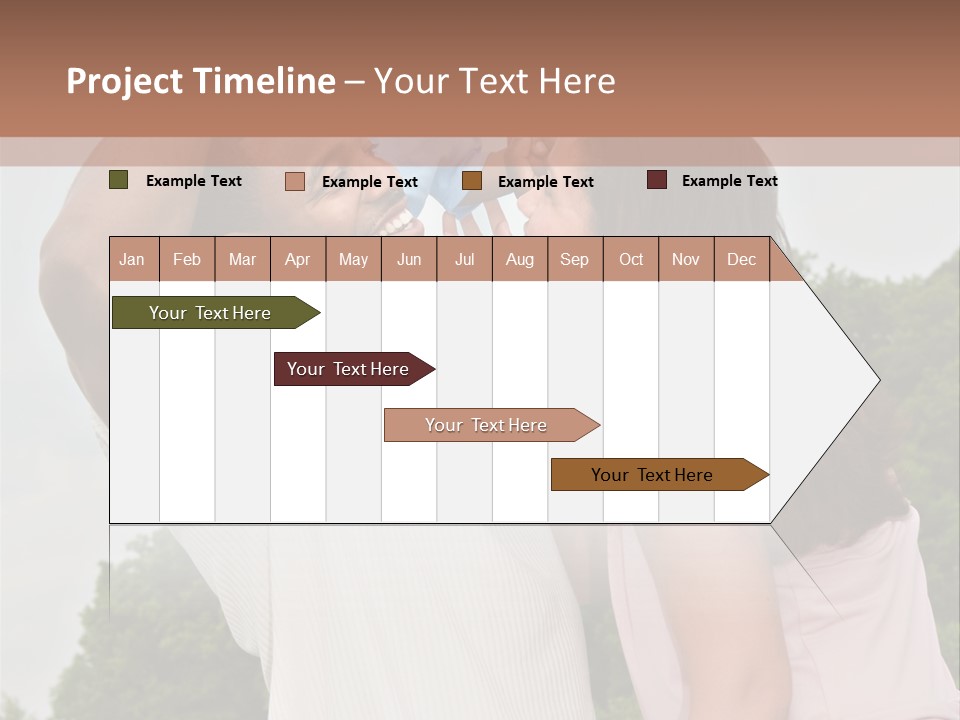 Plump Cartoon Cutout PowerPoint Template
