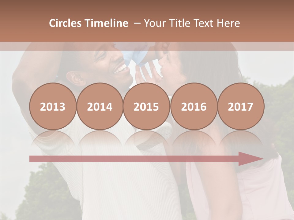 Plump Cartoon Cutout PowerPoint Template