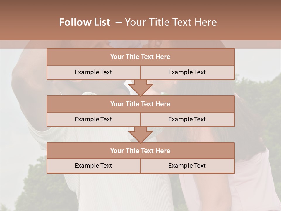 Plump Cartoon Cutout PowerPoint Template