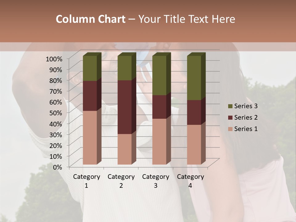 Plump Cartoon Cutout PowerPoint Template