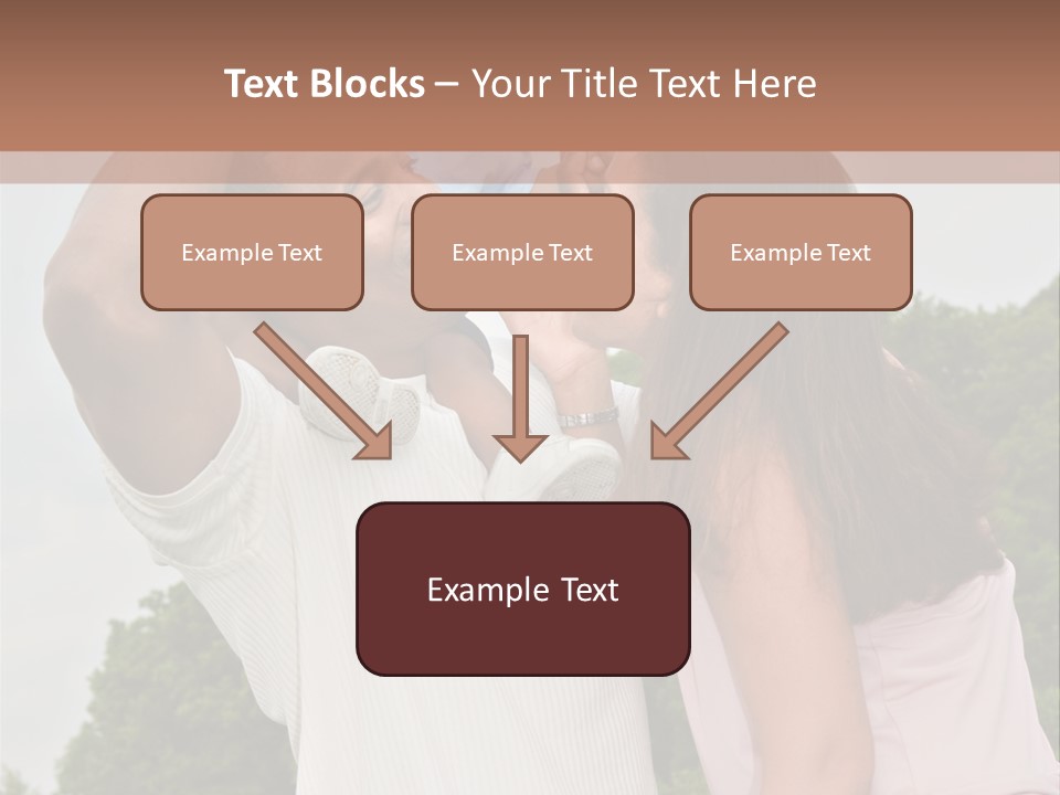 Plump Cartoon Cutout PowerPoint Template