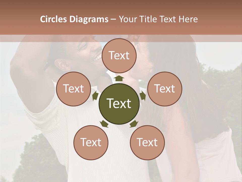 Plump Cartoon Cutout PowerPoint Template