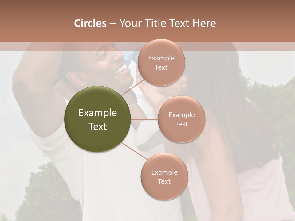 Plump Cartoon Cutout PowerPoint Template