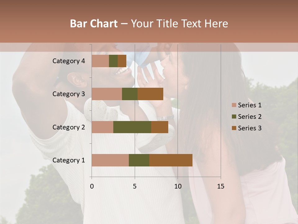 Plump Cartoon Cutout PowerPoint Template