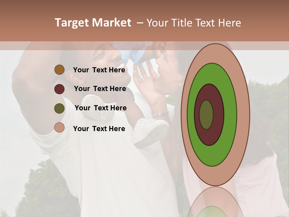 Plump Cartoon Cutout PowerPoint Template