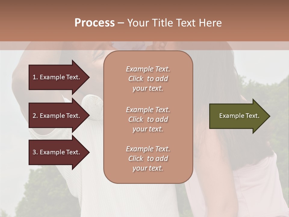 Plump Cartoon Cutout PowerPoint Template