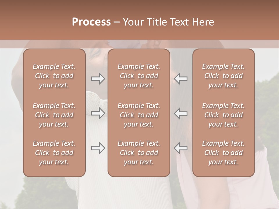 Plump Cartoon Cutout PowerPoint Template