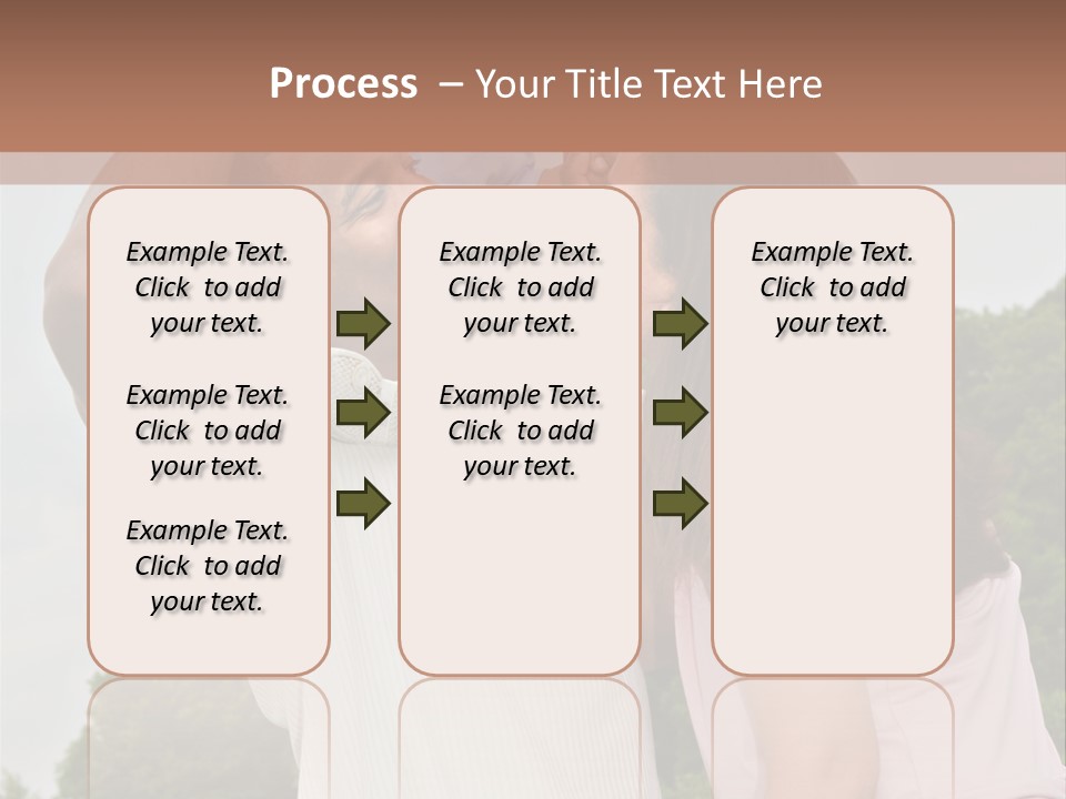 Plump Cartoon Cutout PowerPoint Template