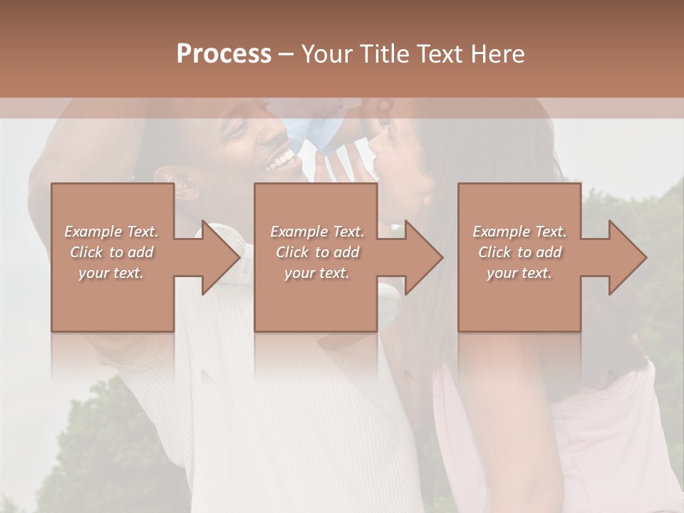 Plump Cartoon Cutout PowerPoint Template