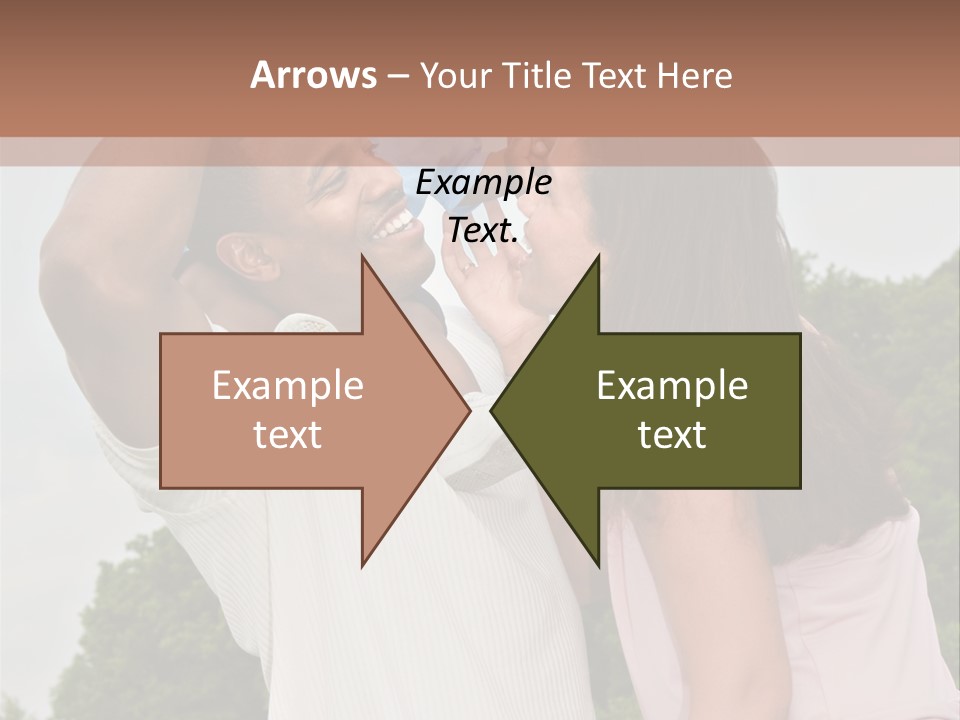 Plump Cartoon Cutout PowerPoint Template