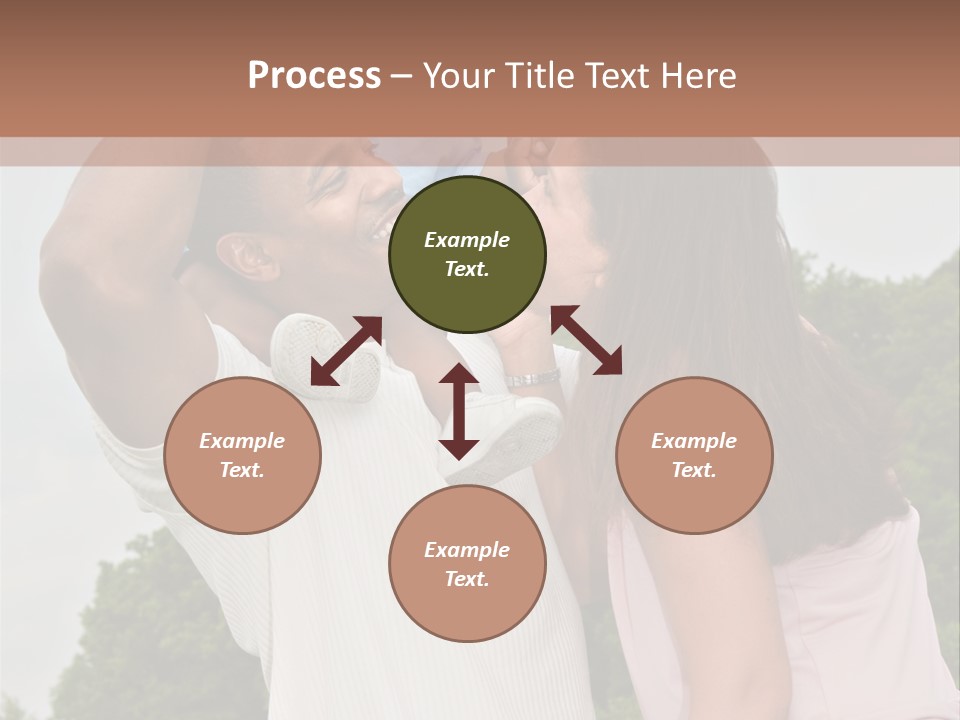 Plump Cartoon Cutout PowerPoint Template