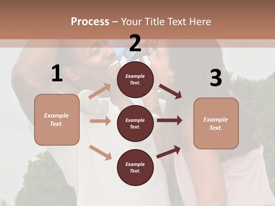 Plump Cartoon Cutout PowerPoint Template