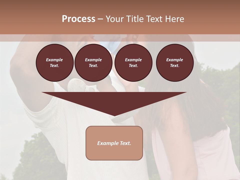 Plump Cartoon Cutout PowerPoint Template