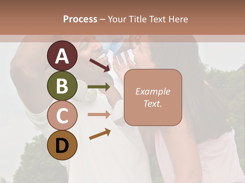 Plump Cartoon Cutout PowerPoint Template