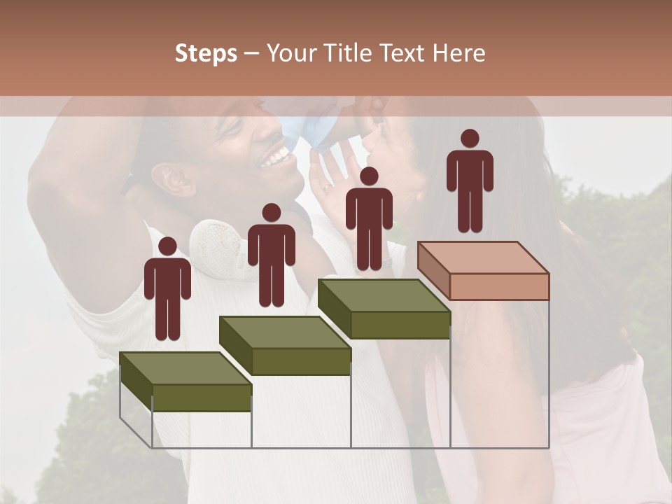 Plump Cartoon Cutout PowerPoint Template