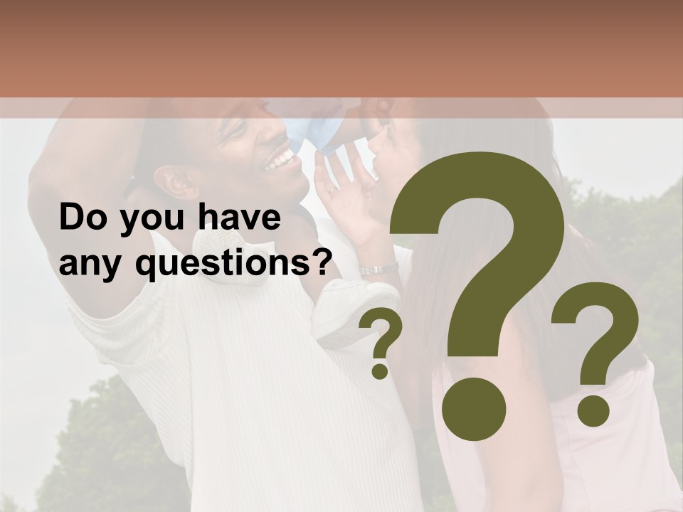 Plump Cartoon Cutout PowerPoint Template