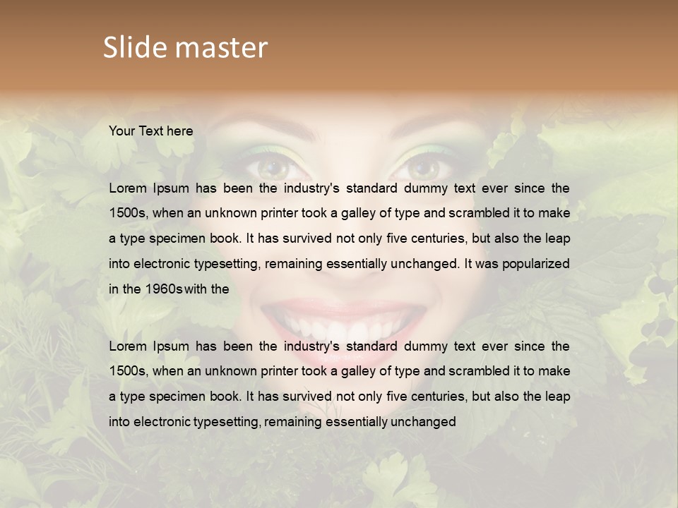 Overweight Podgy Fat PowerPoint Template