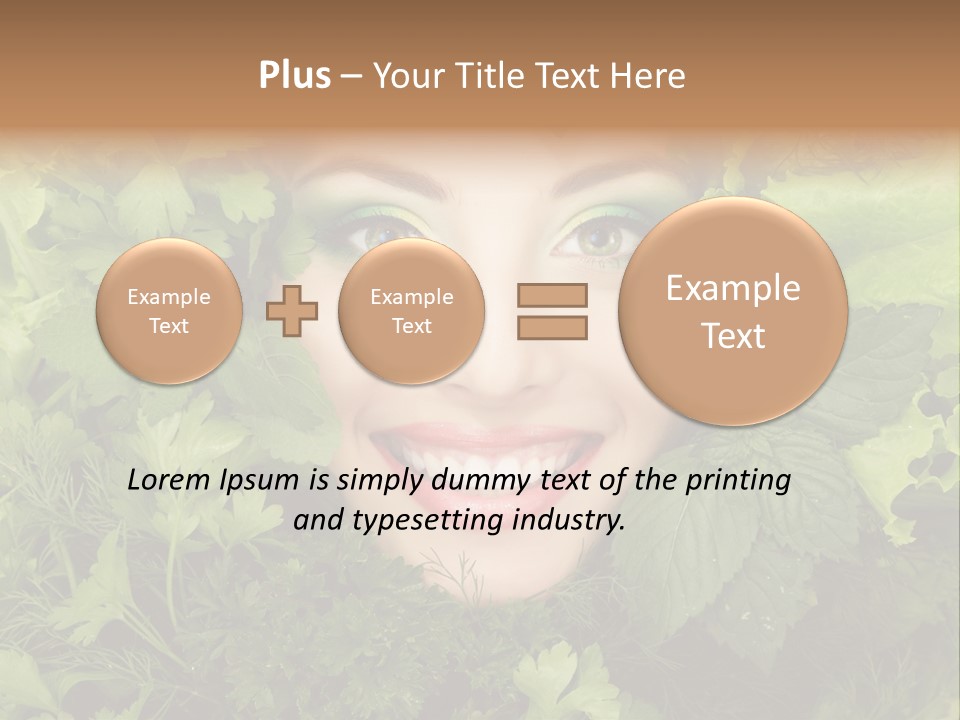 Overweight Podgy Fat PowerPoint Template
