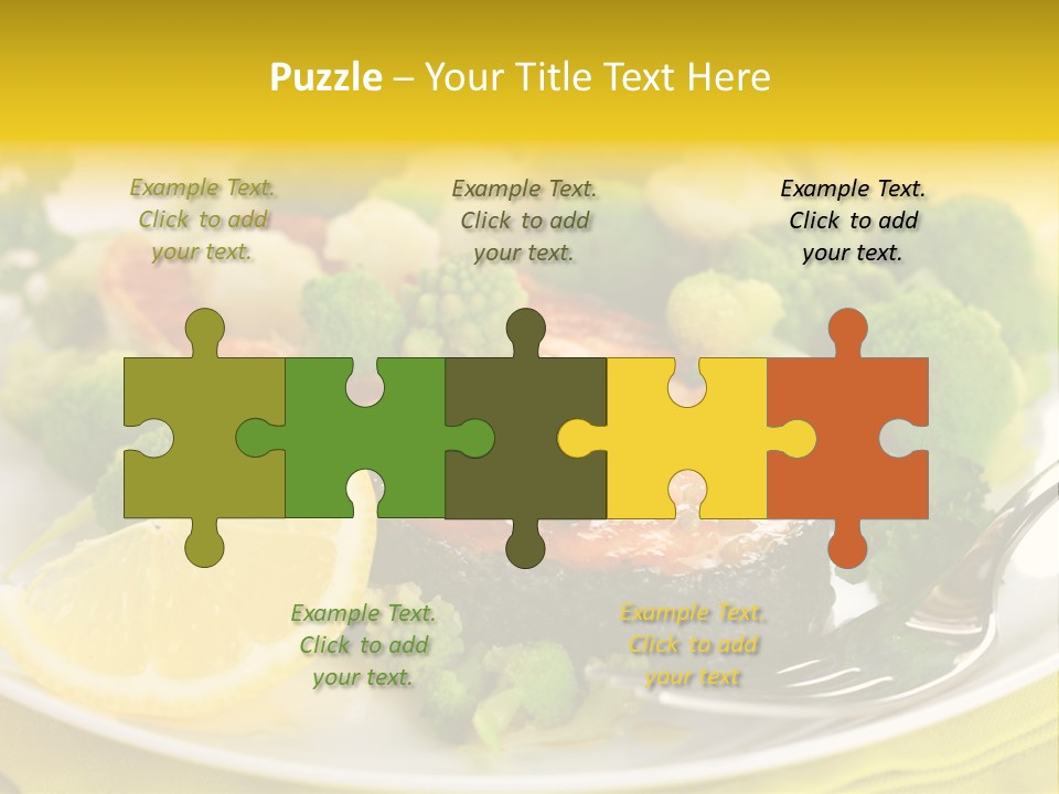 Pudgy Lifestyle Health PowerPoint Template