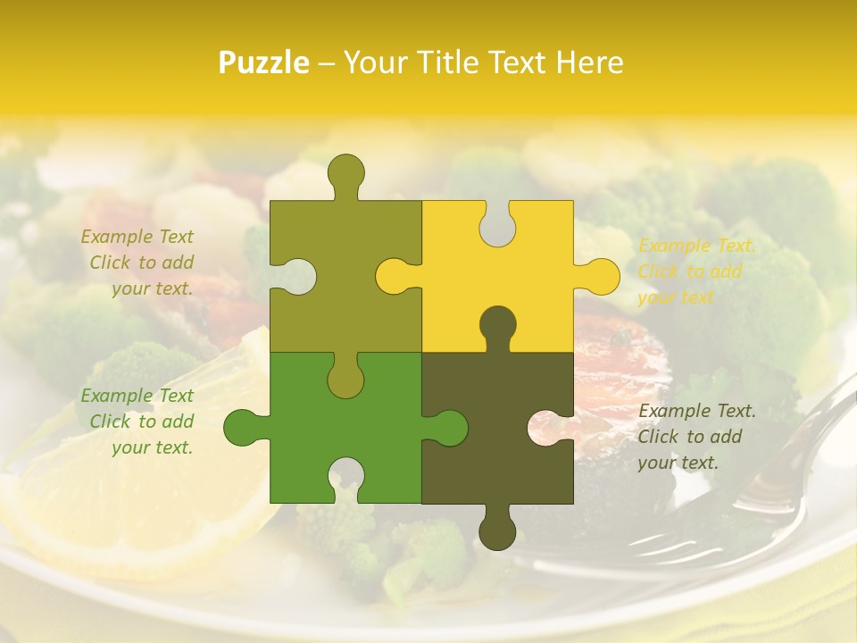 Pudgy Lifestyle Health PowerPoint Template