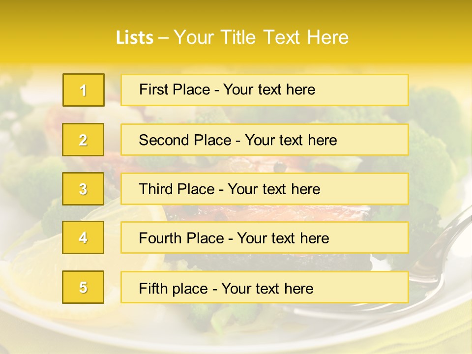 Pudgy Lifestyle Health PowerPoint Template