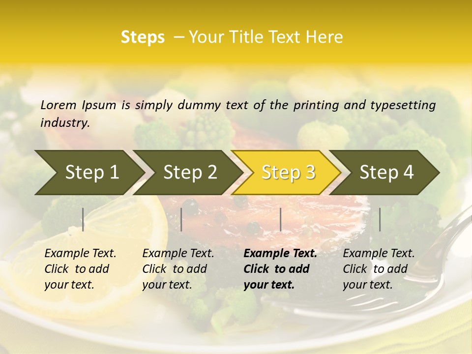 Pudgy Lifestyle Health PowerPoint Template