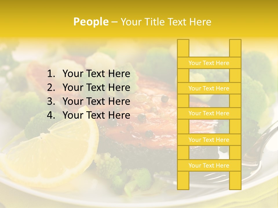 Pudgy Lifestyle Health PowerPoint Template