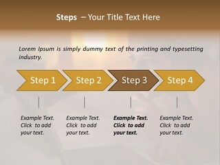 Lifestyle Young Vector PowerPoint Template